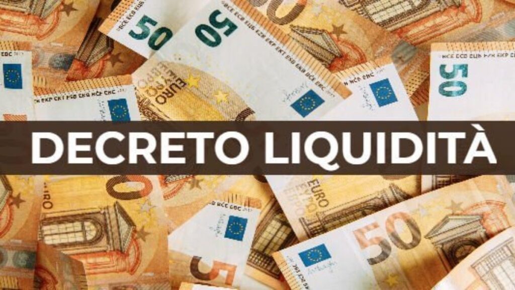 decreto liquidità alle imprese